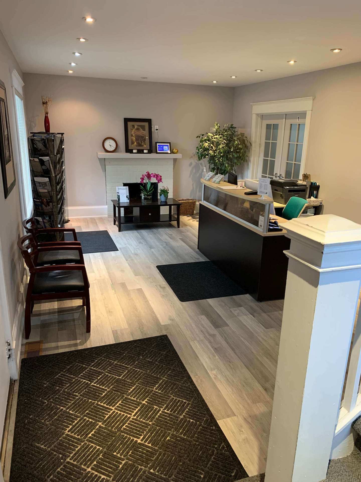 The welcoming InnerSight reception area